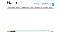 Desktop Screenshot of gaiia-shop.com