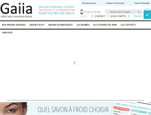 Tablet Screenshot of gaiia-shop.com